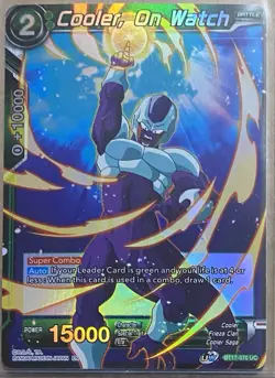 Dragon Ball Super Card Game Cooler, On Watch Ultimate Squad BT17-070 Foil... - Image 1