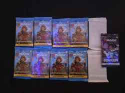 Magic: The Gathering Play Booster Lot Aetherdrift x8 Duskmourn x1 + Promo Packs - Image 1