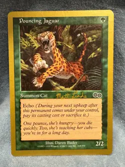 MTG - Pouncing Jaguar - 99’ World Champ - NM - Free Shipping! - Buy more & Save! - Image 1