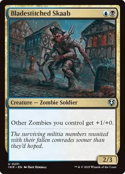 FOIL BLADESTITCHED SKAAB x4 mtg NM Innistrad Remastered 4 Unc - Image 1