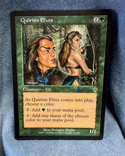 MTG - Quirion Elves - Invasion - NM - Free Shipping! - Buy more & Save! - Image 1