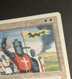 MTG Cruzade Crusades Enchantment 4th Edition 1995 Near Mint Magic The Gathering - Image 3