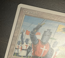 MTG Cruzade Crusades Enchantment 4th Edition 1995 Near Mint Magic The Gathering - Image 4