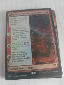 fable of the mirror breaker foil Mtg Edh NEO 141/302 Magic The Gathering Wotc... - Image 1