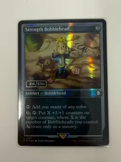 Strength Bobblehead (Serial Numbered) Universes Beyond: Fallout Foil - Image 1