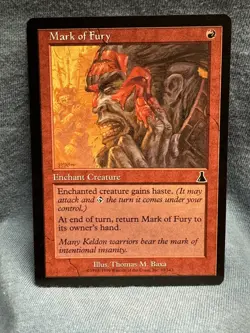 MTG - Mark Of Fury - Urza’s Destiny - NM - Free Shipping! - Buy more & Save! - Image 1