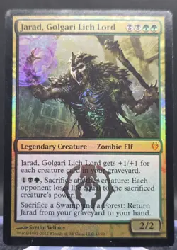 Jarad, Golgari Lich Lord #45 Duel Decks: Izzet vs. Golgari Foil Mythic - Image 1