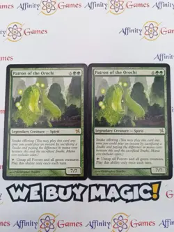 MTG | Patron of the Orochi | Kamigawa | Regular | Heavily Played | English - Image 1