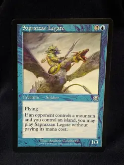 MTG - Saprazzan Legate - Mercadian Masques - LP - Free Shipping/Buy More & Save - Image 1