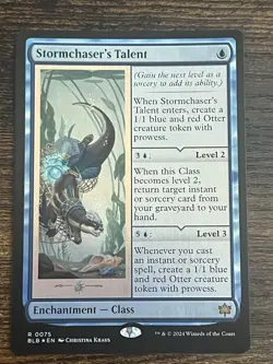 Stormchaser's Talent - FOIL - Bloomburrow (BLB) - EN R 0075 - Image 1