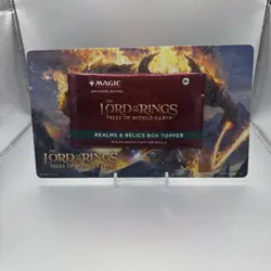 The Lord of the Rings: Tales of Middle-Earth Realms & Relics Box Topper Pack MTG - Image 1