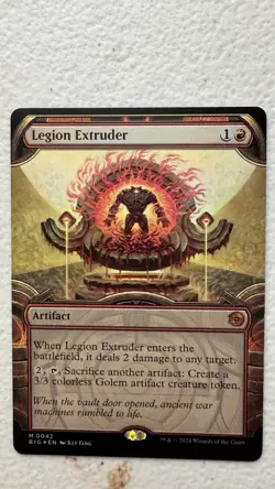 Legion Extruder (Showcase) Outlaws of Thunder Junction: the Big Score Foil - Image 1