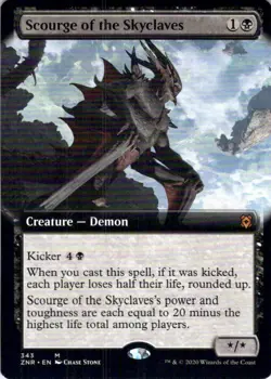 MTG Scourge of the Skyclaves (Extended Art) (343) | NM | Zendikar Rising {ZNR} - Image 1