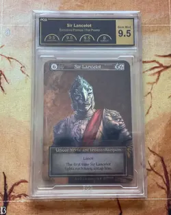Sir Lancelot (Team Covenant Foil Promo) - PCG 9.5 - Sorcery: Contested Realm - Image 1