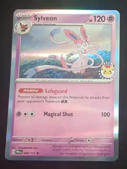 Sylveon 040/131 2025 Pokemon Day Promo TCG NM - Image 1