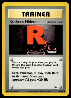 Pokemon TCG Rocket’s Hideout Neo - Revelation #63 Null/Common - Image 1