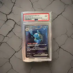 PSA 9 Blastoise EX Special Illustration Rare - 200/165 Pokemon 2023 S&V 151 SIR - Image 1