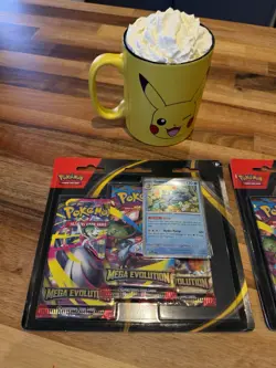 Pokemon Tcg- Mega Evolutions Blister Pack X 2 (both Promos) New & Sealed IN HAND - Image 5