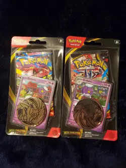 Pokemon - Mega Evolution - Single Pack Booster Blister Set - Drifloon + Drifblim - Image 1
