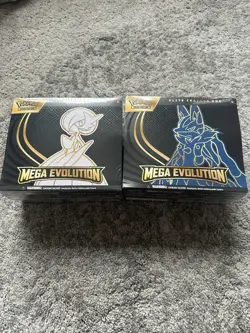 🔥 Pokemon TCG Mega Evolution ETB Set - Lucario & Gardevoir Brand New & Sealed - Image 1
