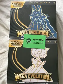 Pokemon TCG: Mega Evolutions Lucario & Gardevoir ETB - New & Sealed - Image 1