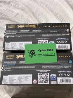 Pokemon TCG: Mega Evolutions Lucario & Gardevoir ETB - New & Sealed - Image 3