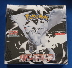 POKEMON JAPANESE WHITE FLARE BOOSTER BOX SEALED - Image 1