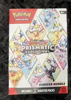 Pokemon TCG S&V Prismatic Evolutions Booster Bundle Box FACTORY SEALED - Image 1