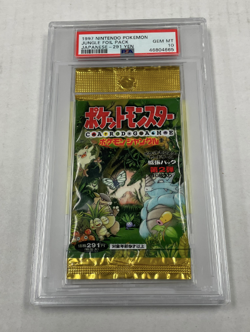 1997 Nintendo Pokemon Jungle Foil Pack Japanese PSA 10 GEM MINT MS1374 - Image 1