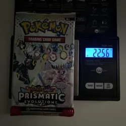 VERY HEAVY! 22.56g Prismatic Evolutions Pokemon TCG Booster Pack (SEALED)✅ - Image 1