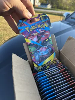 Pokemon TCG Mega Evolution Sleeved Booster Packs LOT OF 24 FACTORY SEALED - Image 1