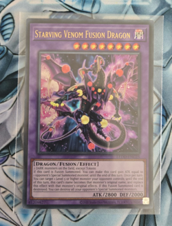 LEDD-ENC25 Starving Venom Fusion Dragon Near Mint Ultra Rare Unlimited Edition - Image 1