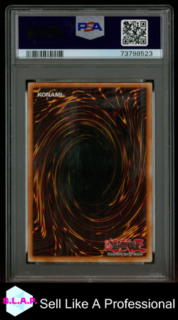 DARK MAGICIAN GIRL GHOSTS/PAST: 2ND HAUNTING YU-GI-OH! GFP2 2022 EN177 PSA 9 - Image 2