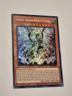 Tempest, Dragon Ruler of Storms - RA03-EN011 - NM - Secret Rare - 1st ed -Yugioh - Image 1