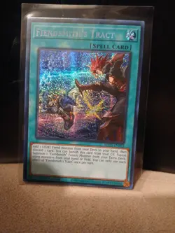 Fiendsmith's Tract Secret Rare 1st Edition Yu-Gi-Oh! M/Nm Condition - Image 1