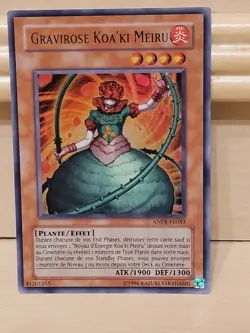EDITION CARTE YU GI OH GRAVIROSE KOA'KI MEIRU 41201555 1996 ANPR-FR083 - Image 1