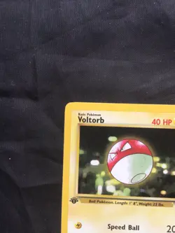Pokemon Cards: Team Rocket 1st Edition Common: Voltorb 69/82 - Image 2