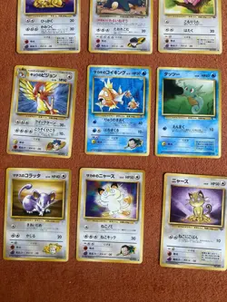 VTG 1996 Nintendo Pokemon Japanese Pocket Monster Trading Card Game Lot of 30 - Image 4