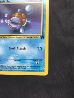 Pokemon Cards: Team Rocket 1st Edition Common: Squirtle 68/82 - Image 4