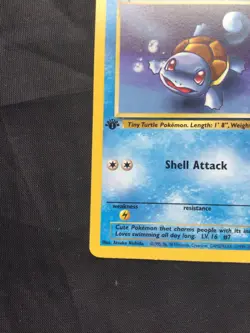 Pokemon Cards: Team Rocket 1st Edition Common: Squirtle 68/82 - Image 5