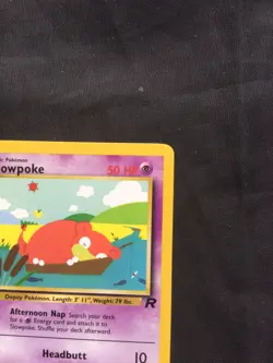 Pokemon Cards: Team Rocket 1st Edition Common: Slowpoke 67/82 - Image 3