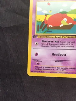 Pokemon Cards: Team Rocket 1st Edition Common: Slowpoke 67/82 - Image 5