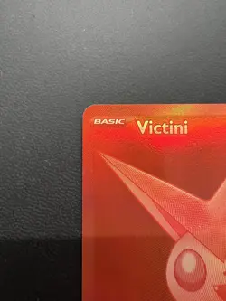 MINT Red Victini 171/086 Black Bolt Pokemon Card Rare Holo Pack Fresh - Image 3