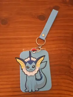 Vaporeon Pokemon Card Carrying Case And Promo Card From Eevee Blind Box - Image 3