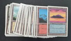 (25) 1990s Magic The Gathering Card Lot Played - Image 1