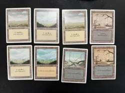 (25) 1990s Magic The Gathering Card Lot Played - Image 5