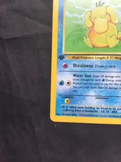 Pokemon Cards: Team Rocket 1st Edition Common: Psyduck 65/82 - Image 5