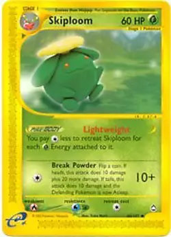 Pokemon Aquapolis 60/147 Skiploom Card - Image 1