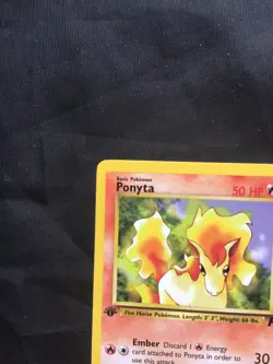 Pokemon Cards: Team Rocket 1st Edition Common: Ponyta 64/82 - Image 2