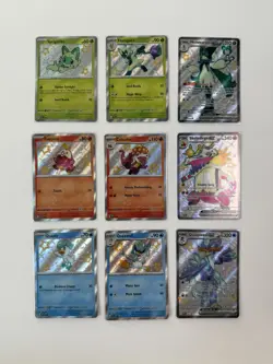 Paldean Fates Premium Collection Shiny Promo Cards w/ Magnetic Card Protector x3 - Image 3